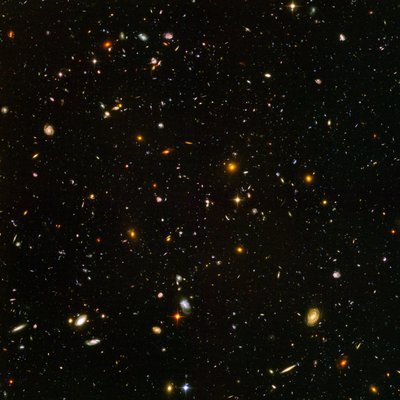 哈勃超深场 作者 詹姆斯韦伯太空望远镜 (NASA)