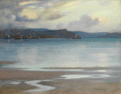 Rhu湾（布面油画） 作者 詹姆斯·怀特劳·汉密尔顿