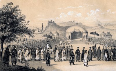 1847年，中国皇帝接任英国大使 作者 詹姆斯·威廉·吉尔斯