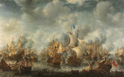 泰尔海德战役
泰尔海德战役，1653 年 8 月 10 日 作者 Jan Abrahamsz. Beerstraten