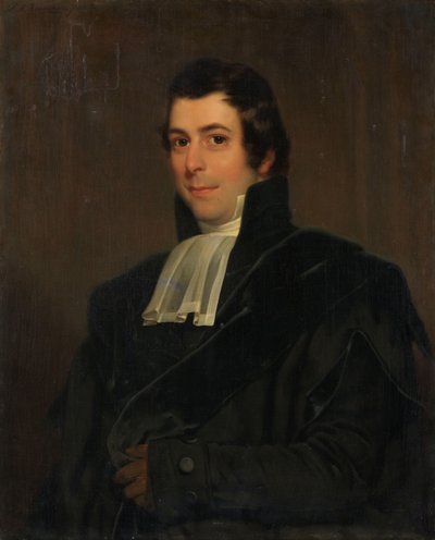 Gijsbertus Johannes Rooyens (1785-1846)，阿姆斯特丹大学神学和教会历史教授 作者 扬·亚当·克鲁斯曼（艺术家签名）