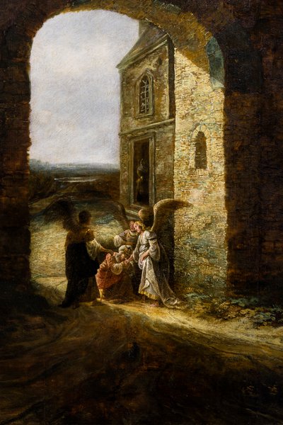 三位天使向亚伯拉罕显现 作者 杨·阿尔特森·马里恩霍夫