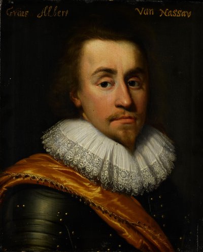 拿骚-迪伦堡伯爵阿尔伯特的肖像 作者 Jan Antonisz van Ravesteyn (车间)