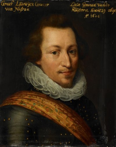拿骚伯爵路易-冈瑟肖像 作者 Jan Antonisz van Ravesteyn (车间)