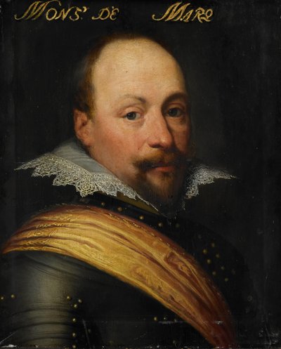 奥斯坦德总督、马凯特勋爵达尼埃尔-德-赫塔因肖像 作者 Jan Antonisz van Ravesteyn (车间)