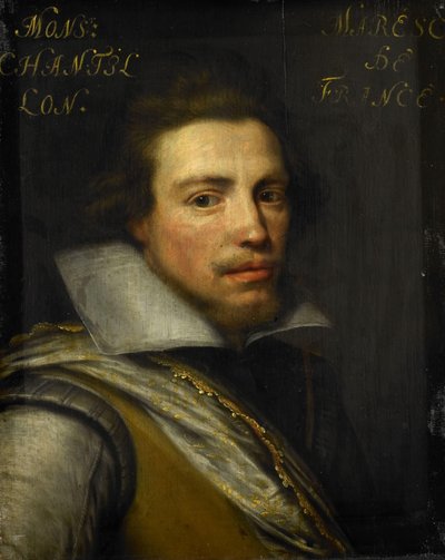 卢因河畔沙蒂永伯爵加斯帕德-德-科利尼三世肖像 作者 Jan Antonisz van Ravesteyn (workshop of)