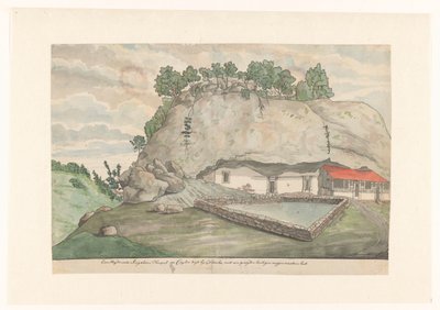 亚当山（Mulkirigala），岩石凿成的图像室入口 作者 简·布兰德斯