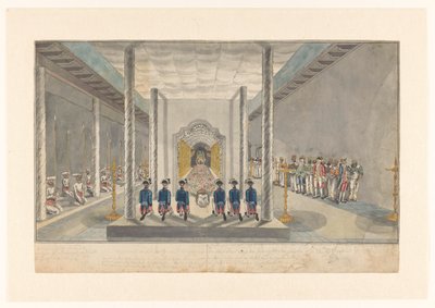 VOC 代表团觐见康提国王 Sri Rajadi Raja Sinha 作者 简·布兰德斯