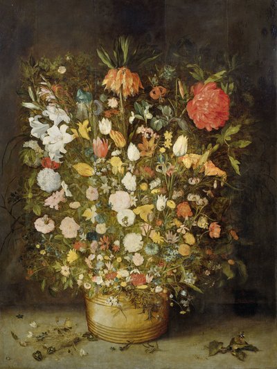 有花的静物 作者 Jan Brueghel (I) (车间)