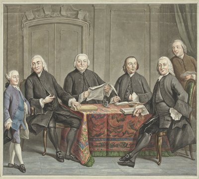 摄政作品，1789 年 作者 Cornelis Troost