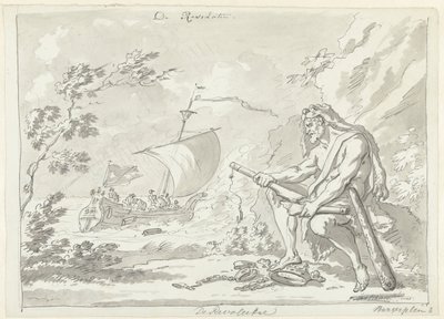 革命：大力士打破枷锁
革命（物体上的标题） 作者 扬·布特胡斯（Jan Bulthuis）