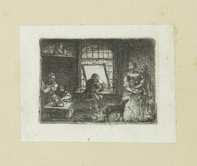 室内陈列室
约翰-夏隆的蚀刻画全集 / Oeuvre Complette des Eaux Fortes par Jean Chalon (系列名称) 作者 克里斯蒂安·乔西