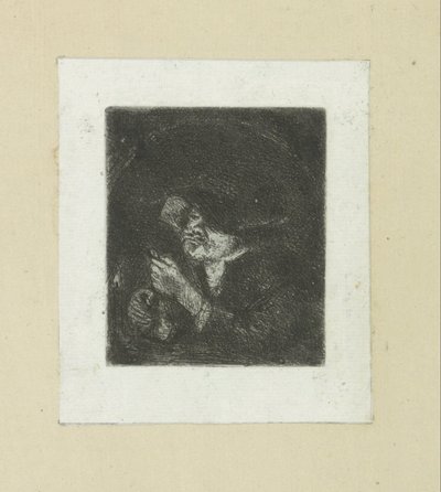 Man bij kaarslicht
约翰-夏隆的蚀刻画全集 / Oeuvre Complette des Eaux Fortes par Jean Chalon（丛书名） 作者 克里斯蒂安·乔西