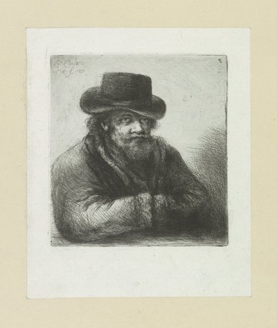 Oude man met baard en hoed
约翰-夏隆的蚀刻画全集 / Oeuvre Complette des Eaux Fortes par Jean Chalon（丛书名） 作者 克里斯蒂安·乔西