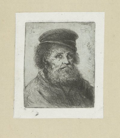 Oude man met baard en pet
约翰-夏隆的蚀刻画全集》/《让-夏隆的蚀刻画全集》（丛书名） 作者 克里斯蒂安·乔西