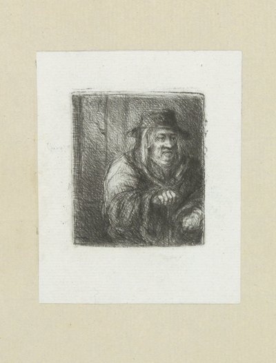 Oude man met mantel en hoed
约翰-夏隆的蚀刻画全集 / Oeuvre Complette des Eaux Fortes par Jean Chalon（丛书名） 作者 克里斯蒂安·乔西