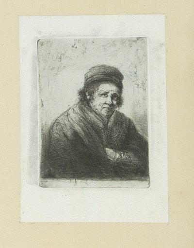 Volwassen man, naar rechts
约翰-夏隆的蚀刻画全集 / Oeuvre Complette des Eaux Fortes par Jean Chalon (丛书名) 作者 克里斯蒂安·乔西