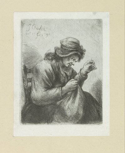 Vrouw met naald en draad
约翰-夏隆的蚀刻画全集》/《让-夏隆的蚀刻画全集》（丛书名） 作者 克里斯蒂安·乔西