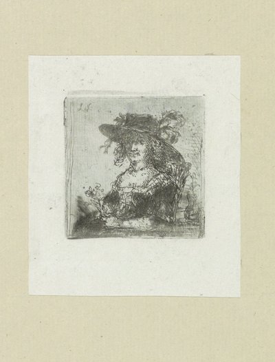 Zittende vrouw met hoed
约翰-夏隆的蚀刻画全集 / Oeuvre Complette des Eaux Fortes par Jean Chalon（丛书名） 作者 克里斯蒂安·乔西