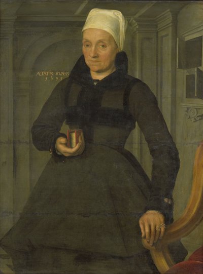Lysbeth Hendriksdr（1536 年-1603 年以后）的肖像。巴塞洛缪斯-范德维尔的妻子 作者 匿名（拒绝归属）