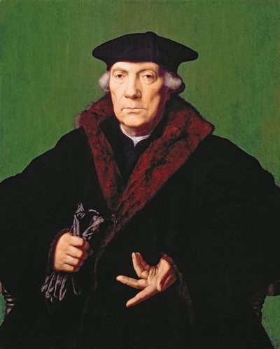 Jan Carondelet的肖像，1550年 作者 扬·科尼利斯·维梅恩
