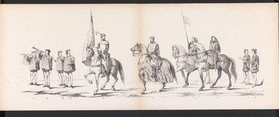 莱顿学生化妆舞会，1865 年（图版 11）
1865 年 6 月 6 日，莱顿学生团成员为庆祝莱顿大学建校 290 周年而举行的盛装游行，描绘了：荷兰人的入场式 b、荷兰人的服装、荷兰人的服装、荷兰人的服装、荷兰人的服装、荷兰人的服装、荷兰人的服装、荷兰人的服装、荷兰人的服装、荷兰人的服装、荷兰人的服装。 作者 J. Hazenberg 玉米动物园