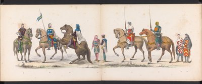 莱顿学生化妆舞会，1865 年（图版 14）
1865 年 6 月 6 日，莱顿学生团成员为庆祝莱顿大学建校 290 周年而举行的盛装游行，描绘了：荷兰人的入场式 b、荷兰人的服装、荷兰人的服装、荷兰人的服装、荷兰人的服装、荷兰人的服装、荷兰人的服装、荷兰人的服装、荷兰人的服装、荷兰人的服装、荷兰人的服装。 作者 J. Hazenberg 玉米动物园