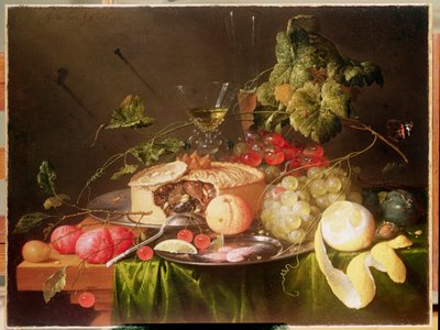 水果静物 作者 Jan Davidsz de Heem