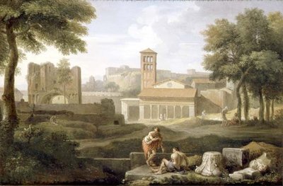 蒂沃利的景色 作者 Jan Frans van Bloemen