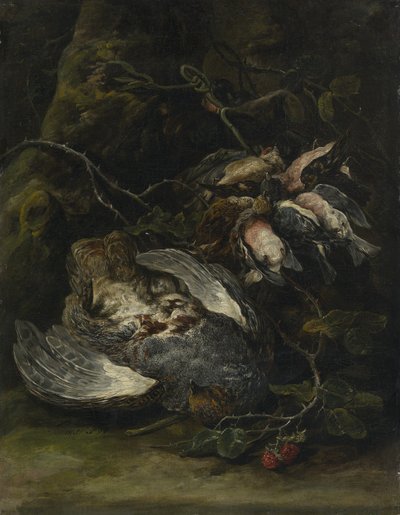 Part和小猎鸟，1650年代。 作者 扬·费特