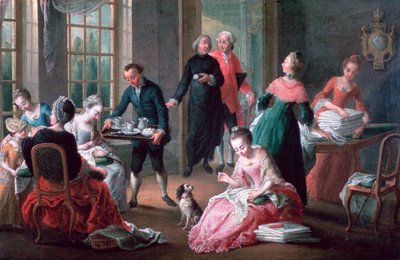 1778年下午茶 作者 扬·加里米金（Jan Garemijn）