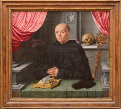 约翰-英格莱方丈 作者 扬·高萨特（Jan Gossaert）