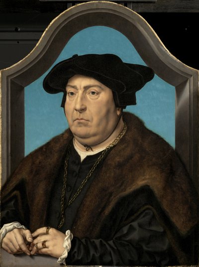 1524年作男子肖像 作者 扬·高萨特（Jan Gossaert）