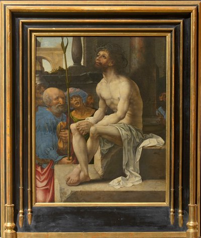 对基督的嘲弄》，1527年。 作者 扬·高萨特（Jan Gossaert）