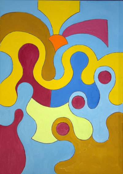 耶稣诞生的场景，2009年（布面油画） 作者 扬·格罗内伯格