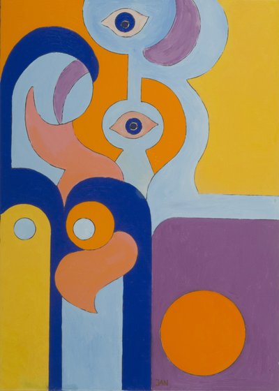 女王生下了一个健康的男婴，2009年（布面油画） 作者 扬·格罗内伯格