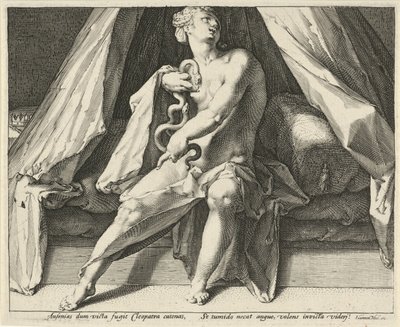克利奥帕特拉之死 作者 Jan Harmensz. Muller