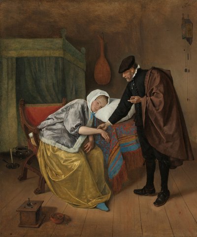 生病的女人
生病的女人 作者 扬·哈维克斯（Jan Havicksz）。斯汀