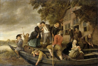 欢乐归来，1679年 作者 扬·哈维克斯佐恩·斯汀