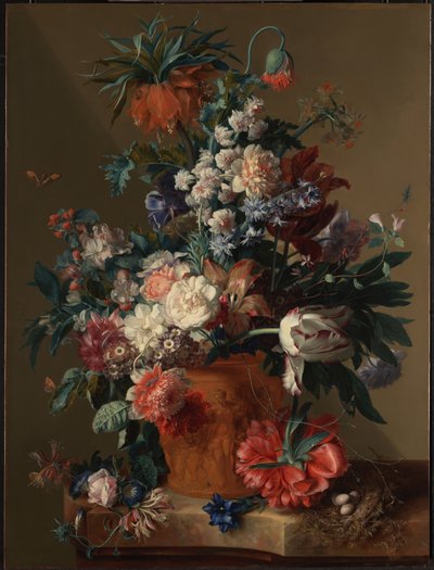 花瓶，1722年 作者 扬·休苏姆·范