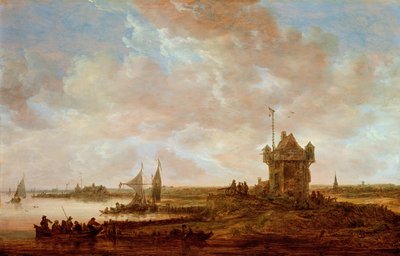 荷兰风景 作者 Jan Josephsz van Goyen