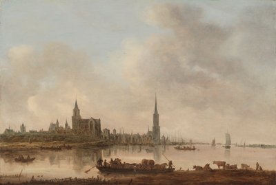 艾默里奇山风景，1645年。 作者 扬·约瑟夫斯·范·高恩