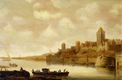 1643年以后的奈梅亨，荷兰的视图 作者 扬·约瑟夫斯·范·高恩