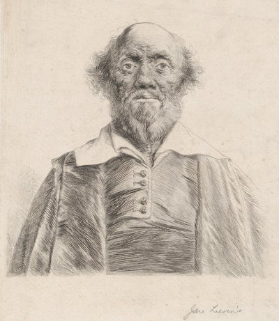罗伯特-南的画像，17世纪中期。 作者 扬·利文斯（Jan Lievens）
