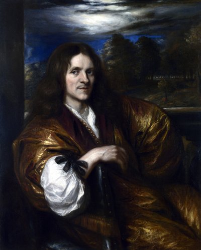 自画像 作者 扬·利文斯（Jan Lievens）