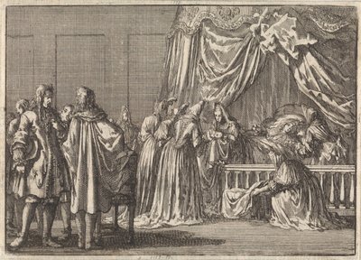 英国国王詹姆斯二世的儿子出生，1688 年 作者 彼得·范德阿 (I)