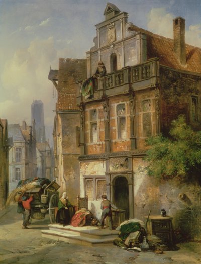 入住，1837年 作者 扬·米歇尔·鲁顿（Jan Michiel Ruyten）