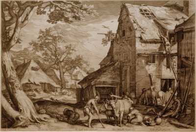 浪子做了猪倌 作者 Jan Pietersz Saenredam