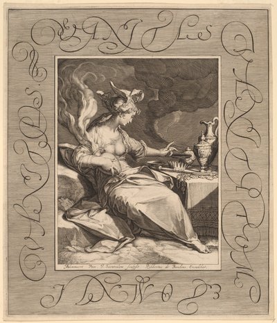 梵蒂冈，梵蒂冈和梵蒂冈的一切 作者 Jan Pietersz Saenredam，以亚伯拉罕·布洛马尔特为原型