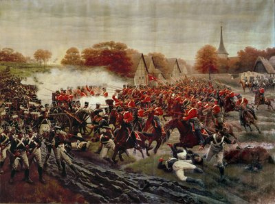 哥萨克人为枪支充电（布面油画） 作者 扬·罗森（Jan Rosen）